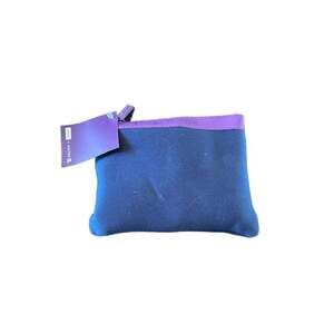 United Airlines Premium Plus AWAY Amenity Kit, Navy Bag w/ Purple, Sunday Riley